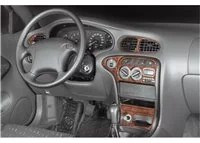 Hyundai Elantra 09.95-12.98 3D súprava obloženia palubnej dosky interiéru 12-dielna súprava obloženia palubnej dosky - 1