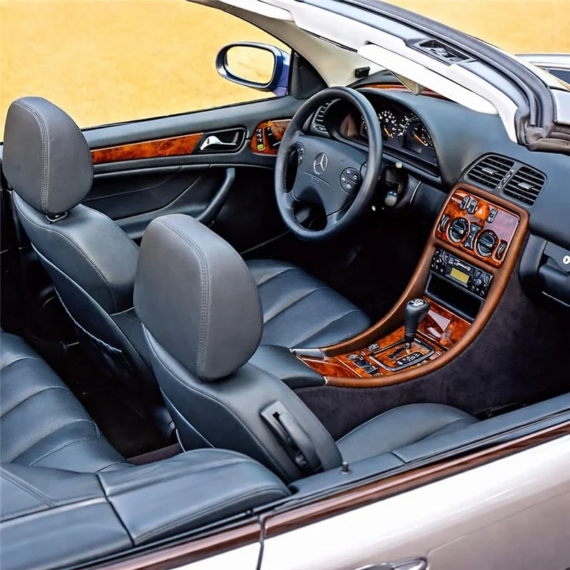 Mercedes-Benz W208 CLK C208A208 1997–2003 3D sada dekorov interiéru palubnej dosky 14-dielna