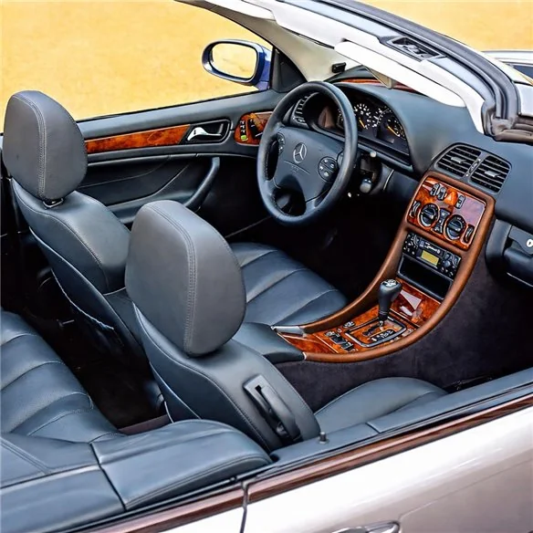 Mercedes-Benz W208 CLK C208A208 1997–2003 3D sada dekorov interiéru palubnej dosky 14-dielna