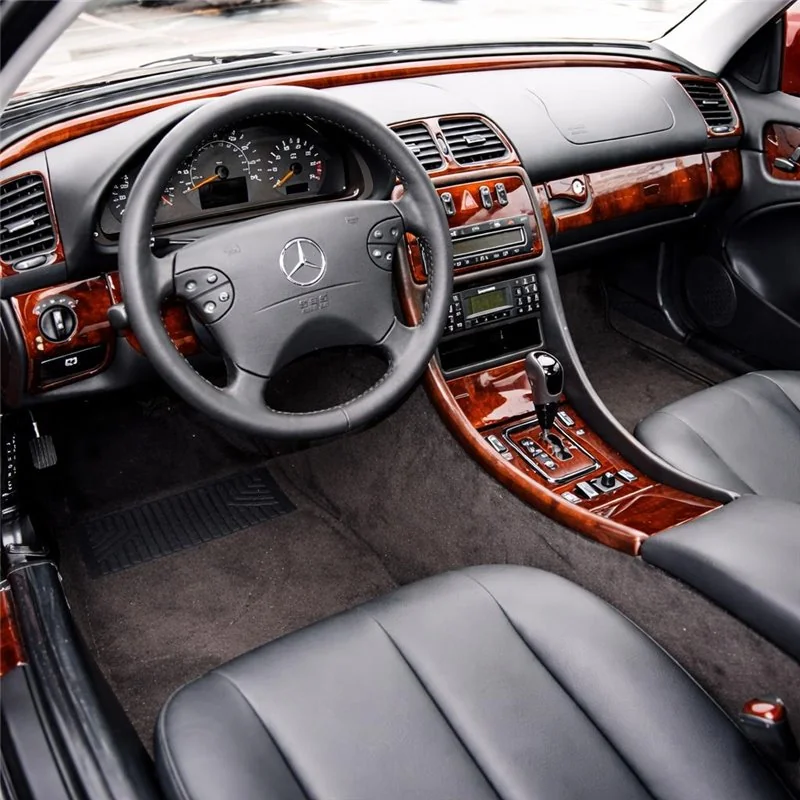 Mercedes-Benz W208 CLK C208A208 1997–2003 3D sada dekorov interiéru palubnej dosky 14-dielna