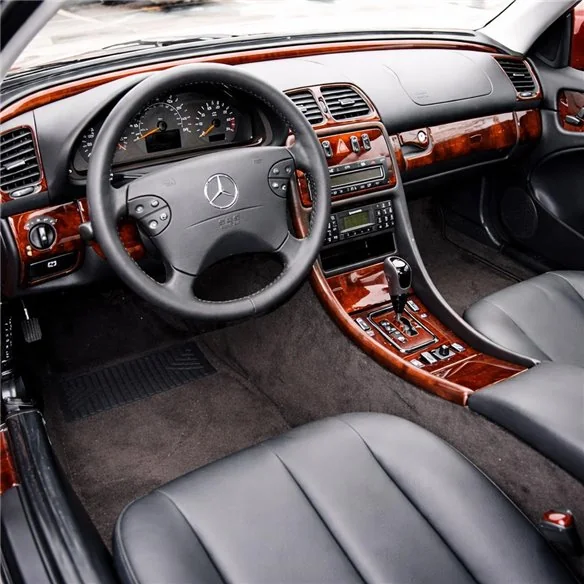 Mercedes-Benz W208 CLK C208A208 1997–2003 3D sada dekorov interiéru palubnej dosky 14-dielna
