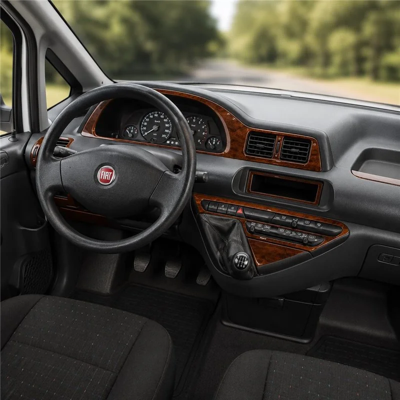 Fiat Scudo 1996-2006 3D dekor palubnej dosky, 9 dielov