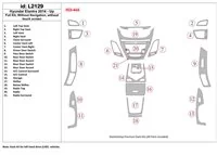 Kompletná sada Hyundai Elantra 2014-UP, bez súpravy NAVI interiéru BD Dash Trim Kit - 1 Kompletná sada Hyundai Elantra 2014-UP, bez súpravy NAVI interiéru BD Dash Trim Kit - 1