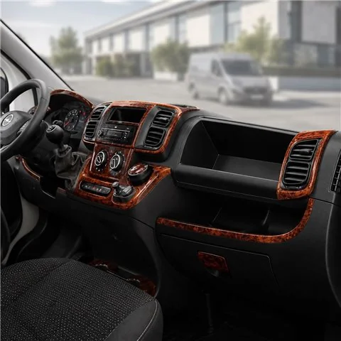 Opel Movano-Nissan Interstar od 2002 3D sada dekorov interiéru palubnej dosky 6-dielna 2