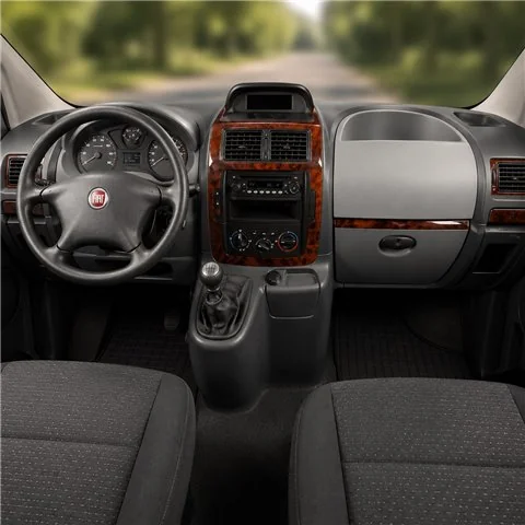 Fiat Scudo 2007+ 3D dekor palubnej dosky, 12 dielov