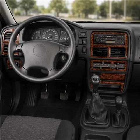 Opel Corsa C – Combo 2000–2006 3D sada dekorov interiéru palubnej dosky 6-dielna