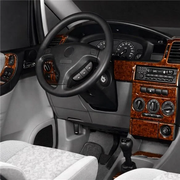 Opel Zafira A 1999–2005 3D sada dekorov interiéru palubnej dosky 21-dielna