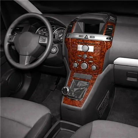 Opel Zafira B 2006–2010 3D sada dekorov interiéru palubnej dosky 4-dielna 2