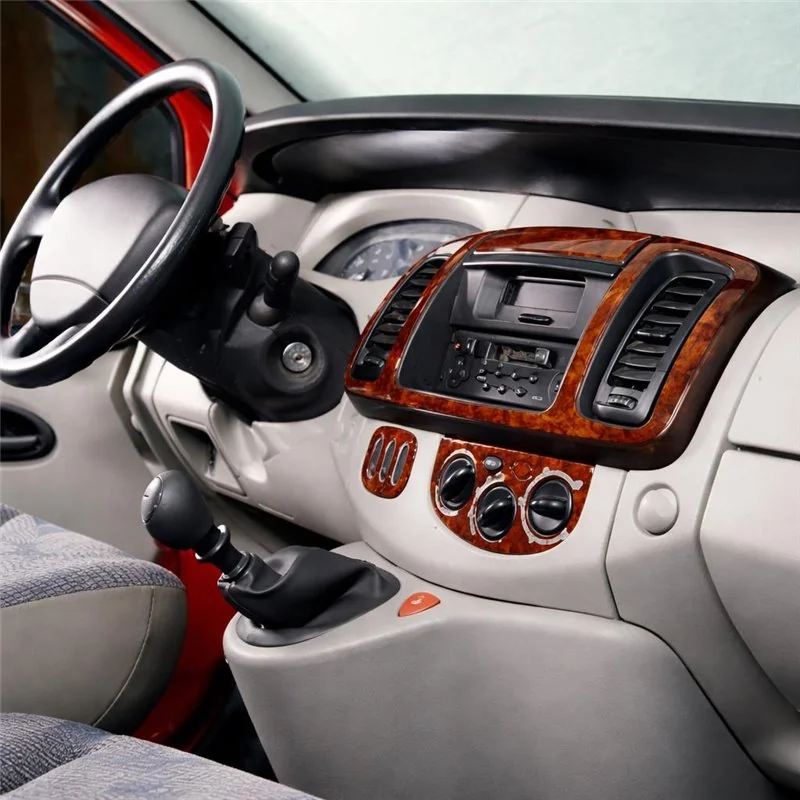 Opel Vivaro 2001–2006 3D sada dekorov interiéru palubnej dosky 6-dielna