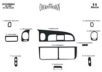 Hyundai H 100 01.98-07.04 3D súprava obloženia palubnej dosky interiéru 11-dielna súprava obloženia palubnej dosky - 2