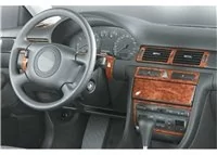 Audi A6 C5 Typ 4B 05.97-05.01 3D Súprava obloženia palubnej dosky interiéru Dekorácia palubnej dosky 12 dielov - 1
