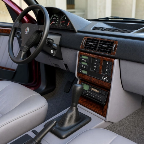 Alfa Romeo 155 1992 3D dekor palubnej dosky, 26 dielov