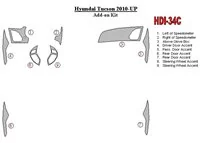 Doplnková súprava Hyundai ix35 2010-UP Interiér BD Dash Trim Kit - 1 Doplnková súprava Hyundai ix35 2010-UP Interiér BD Dash Trim Kit - 1
