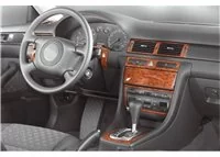 Audi A6 C5 Typ 4B 06.01-12.04 3D Súprava obloženia palubnej dosky interiéru Dekorácia palubnej dosky 14 dielov - 1