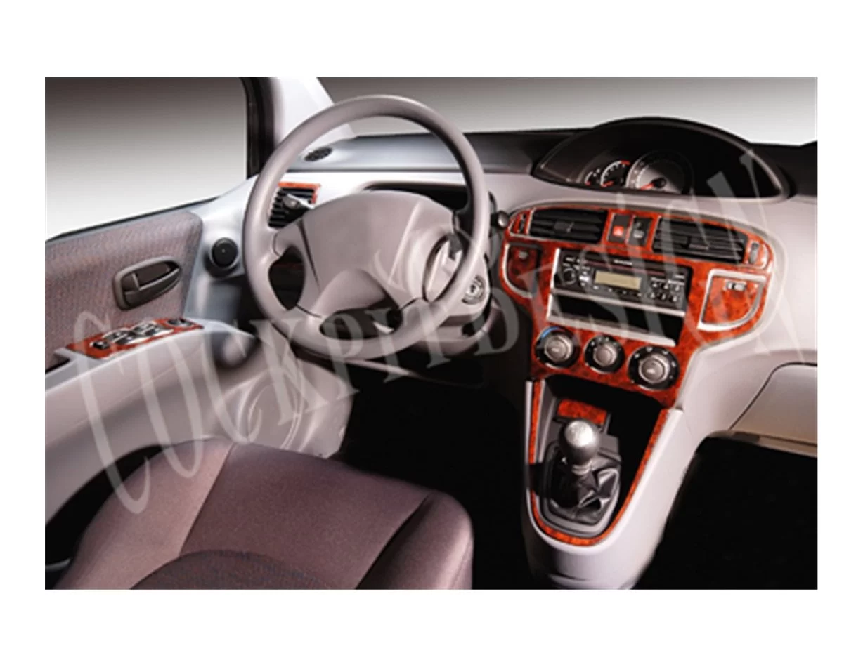 Hyundai Matrix 06.2006 Súprava obloženia palubnej dosky 3D interiéru Dekorácia palubnej dosky 13 dielov - 1