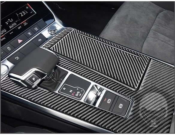Audi A6 C8 seit 2018 3D súprava obloženia palubnej dosky interiéru Dekorácia palubnej dosky 41 dielov
