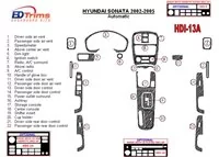 Hyundai Sonata 2002-2005 Súprava obloženia interiéru automatickej prevodovky BD - 1 Hyundai Sonata 2002-2005 Súprava obloženia interiéru automatickej prevodovky BD - 1