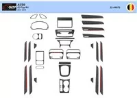 Audi Q3 8U 2011–2018 Súprava 3D obloženia palubnej dosky interiéru 22 dielov - 1 Audi Q3 8U 2011–2018 Súprava 3D obloženia palubnej dosky interiéru 22 dielov - 1