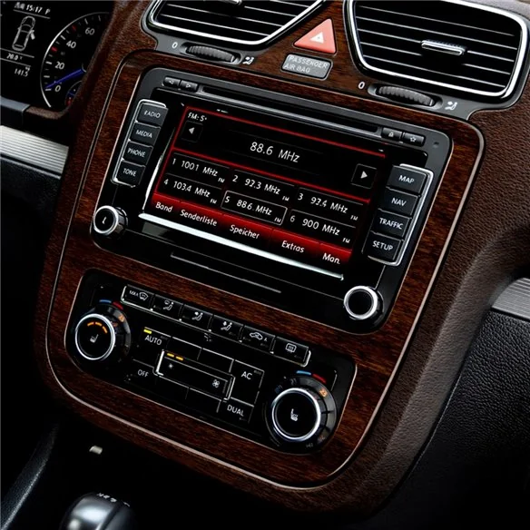 Volkswagen Scirocco od 2013 3D sada dekorov interiéru palubnej dosky 16-dielna