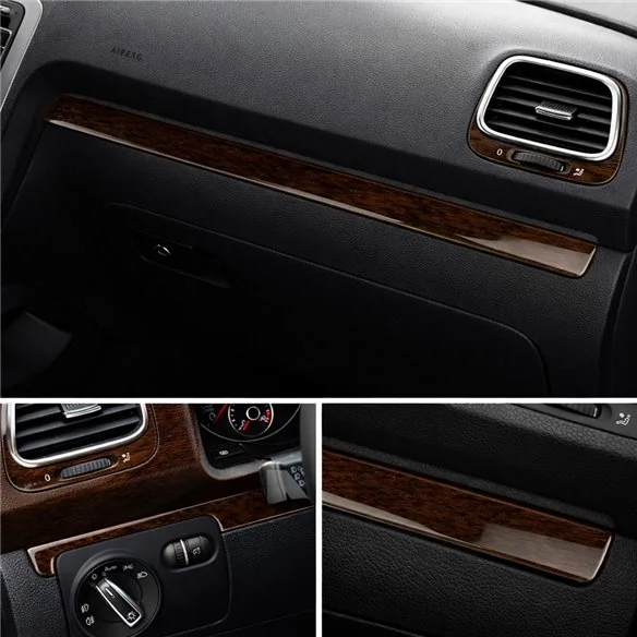 Volkswagen Scirocco od 2013 3D sada dekorov interiéru palubnej dosky 16-dielna