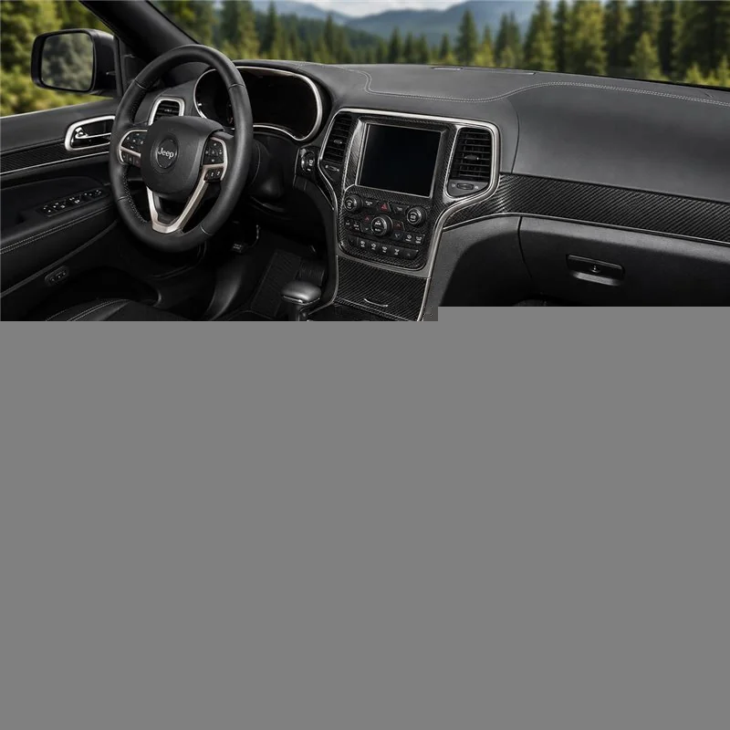Jeep Grand Cherokee 2011–2020 3D sada dekorov interiéru palubnej dosky 11-dielna