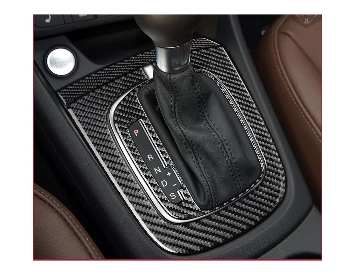 Audi Q3 ab 2015 3D OVER OEM Ozdobná súprava palubnej dosky Dekorácia palubnej dosky 9 dielov - 1