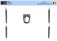 Audi Q3 ab 2015 3D OVER OEM Ozdobná súprava palubnej dosky Dekorácia palubnej dosky 9 dielov - 2 Audi Q3 ab 2015 3D OVER OEM Ozdobná súprava palubnej dosky Dekorácia palubnej dosky 9 dielov - 2