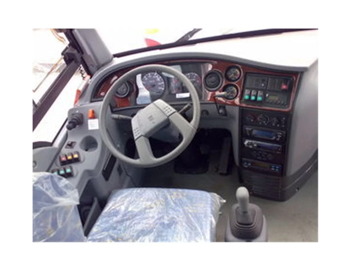 Isuzu Roybus C 01.2007 Súprava obloženia palubnej dosky 3D interiéru Dekorácia palubnej dosky 10 dielov - 1