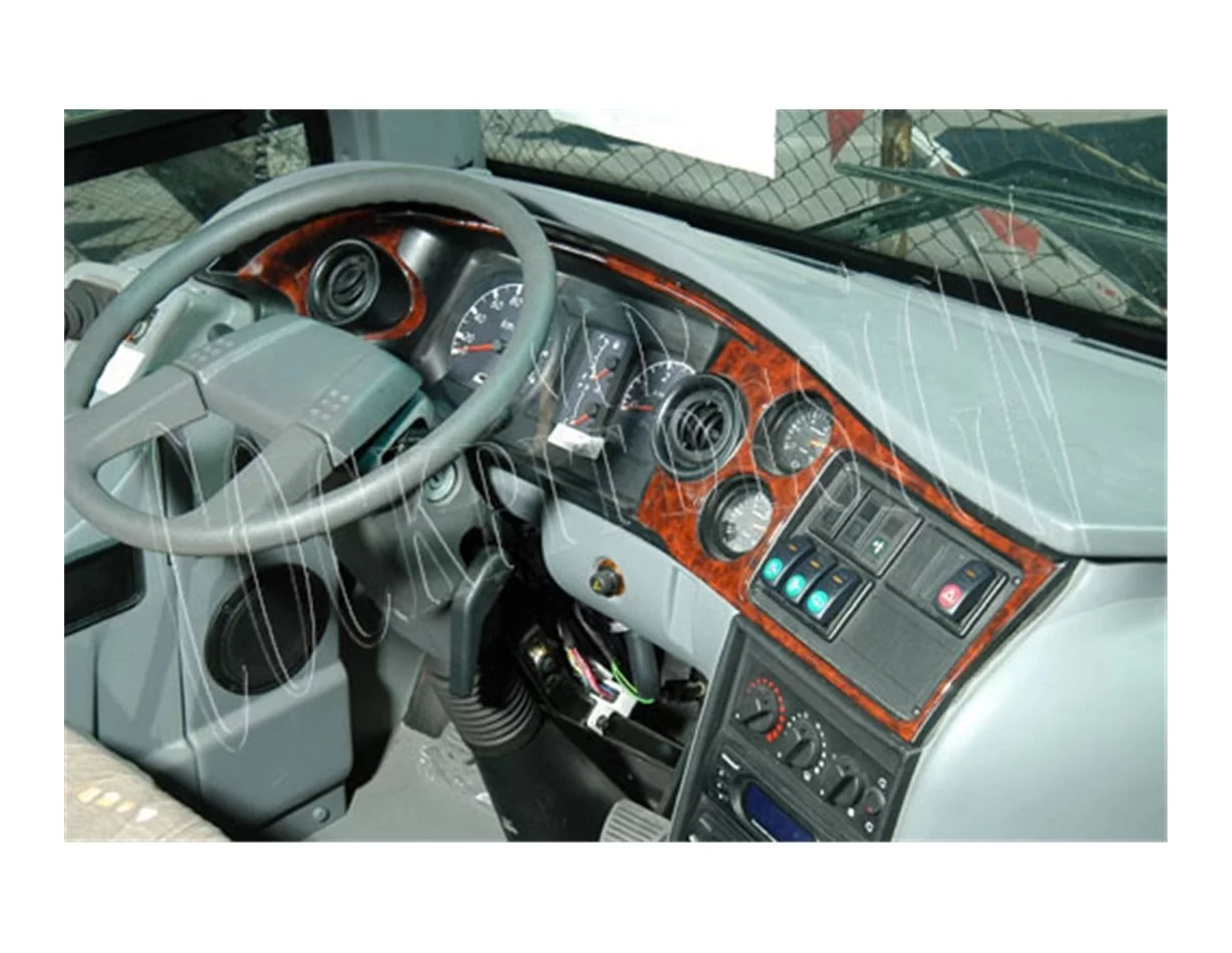 Isuzu Turkuaz 01.2005 3D súprava obloženia palubnej dosky interiéru 2-dielna súprava obloženia palubnej dosky - 1