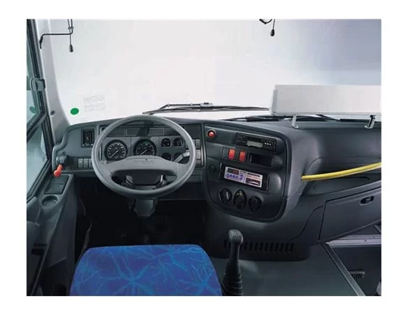 Iveco Eurobus 06.2006 Súprava obloženia palubnej dosky 3D interiéru Dekorácia palubnej dosky 16 dielov