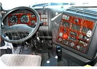 Iveco Eurotech-Eurostar 01.92-01.00 Súprava obloženia palubnej dosky 3D interiéru Dekorácia palubnej dosky 39 dielov - 1 Iveco Eurotech-Eurostar 01.92-01.00 Súprava obloženia palubnej dosky 3D interiéru Dekorácia palubnej dosky 39 dielov - 1