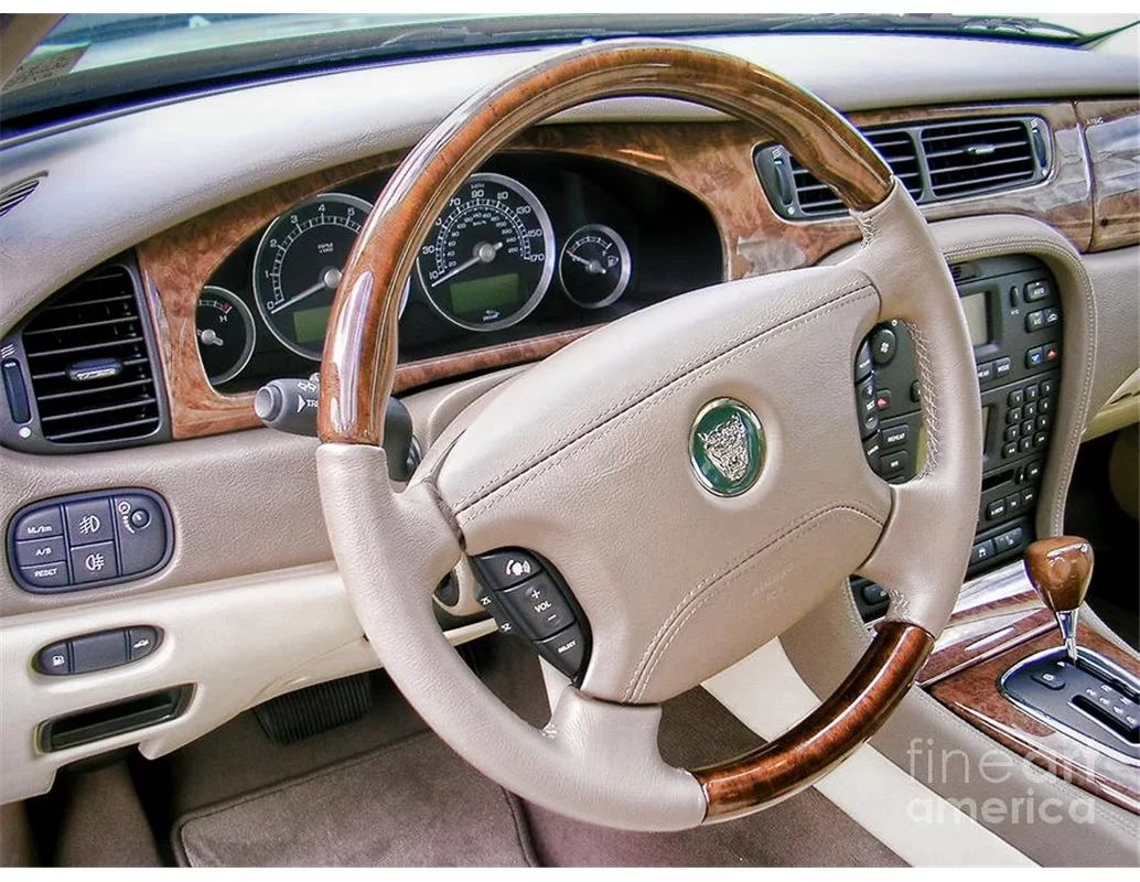 Jaguar S typ 1999-2007 Kompletná sada, súprava obloženia interiéru automatickej prevodovky - 1