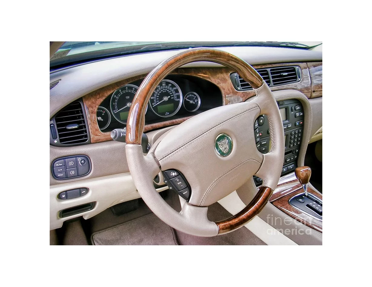 Jaguar S typ 1999-2007 Kompletná sada, súprava obloženia interiéru automatickej prevodovky - 1