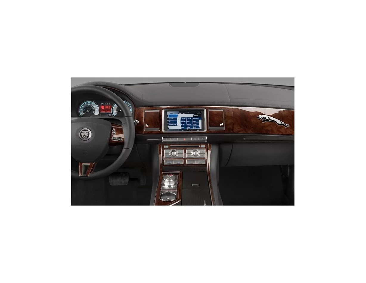 Jaguar XF 2012-UP Kompletná súprava interiéru BD Dash Trim Kit - 1