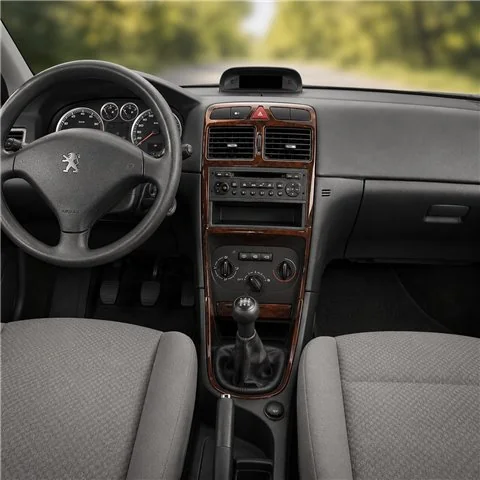 Peugeot 307 2004-2008 3D dekor palubnej dosky, 12 dielov