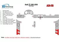 Audi TT 2001-2006 Mäkká strecha-Kupé, 12 dielov Súprava interiéru BD Dash Trim Kit - 4 Audi TT 2001-2006 Mäkká strecha-Kupé, 12 dielov Súprava interiéru BD Dash Trim Kit - 4