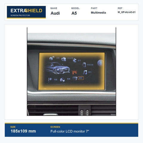 Audi A5 Multimedia ExtraShield Screen Protector