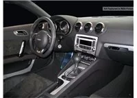 Audi TT 2007-2014 Kompletná sada, bez NAVI Interiér BD Dash Trim Kit - 1 Audi TT 2007-2014 Kompletná sada, bez NAVI Interiér BD Dash Trim Kit - 1