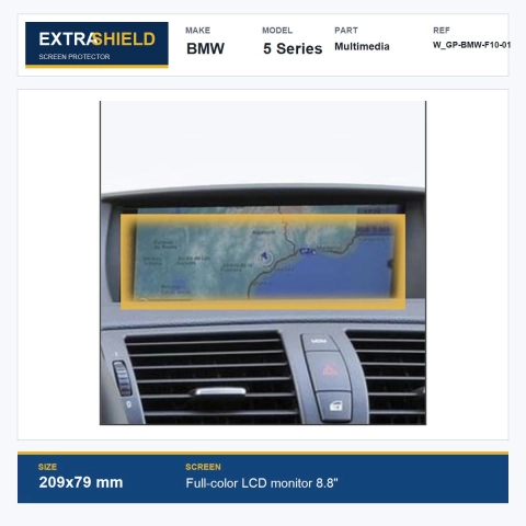 BMW 5 Series Multimedia ExtraShield Screen Protector