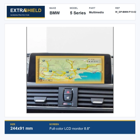 BMW 5 Series Multimedia ExtraShield Screen Protector