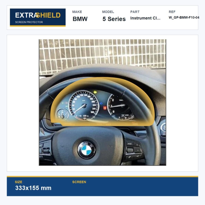 BMW 5 Series Instrument Cluster ExtraShield Screen Protector