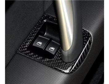 Audi TT 2007-2014 Kompletná sada, bez NAVI Interiér BD Dash Trim Kit - 10