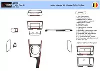 Audi TT 2008-2014-Coupe 3D Obloženie interiérovej palubnej dosky Sada obloženia palubnej dosky Dekor 20 dielov - 1 Audi TT 2008-2014-Coupe 3D Obloženie interiérovej palubnej dosky Sada obloženia palubnej dosky Dekor 20 dielov - 1