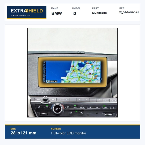 BMW i3 Multimedia ExtraShield Screen Protector