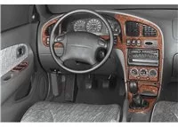 Kia Shuma 04.1998 Súprava obloženia palubnej dosky 3D interiéru Dekorácia palubnej dosky 13 dielov - 1
