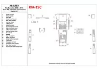 Základná sada KIA Sorento 2008-2010, automatická prevodovka, bez vyhrievaných sedadiel, interiér BD Dash Dem Kit - 1 Základná sada KIA Sorento 2008-2010, automatická prevodovka, bez vyhrievaných sedadiel, interiér BD Dash Dem Kit - 1