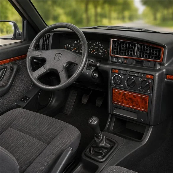 Peugeot 405 1986-1992 3D dekor palubnej dosky, 12 dielov