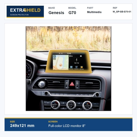 Genesis G70 Multimedia ExtraShield Screen Protector