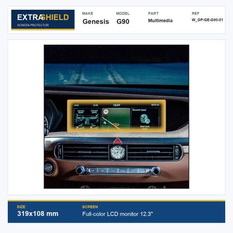Genesis G90 Multimedia ExtraShield Screen Protector