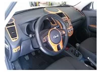 Kia Soul 2010-2011 3D súprava obloženia palubnej dosky interiéru 36-dielna súprava obloženia palubnej dosky - 1